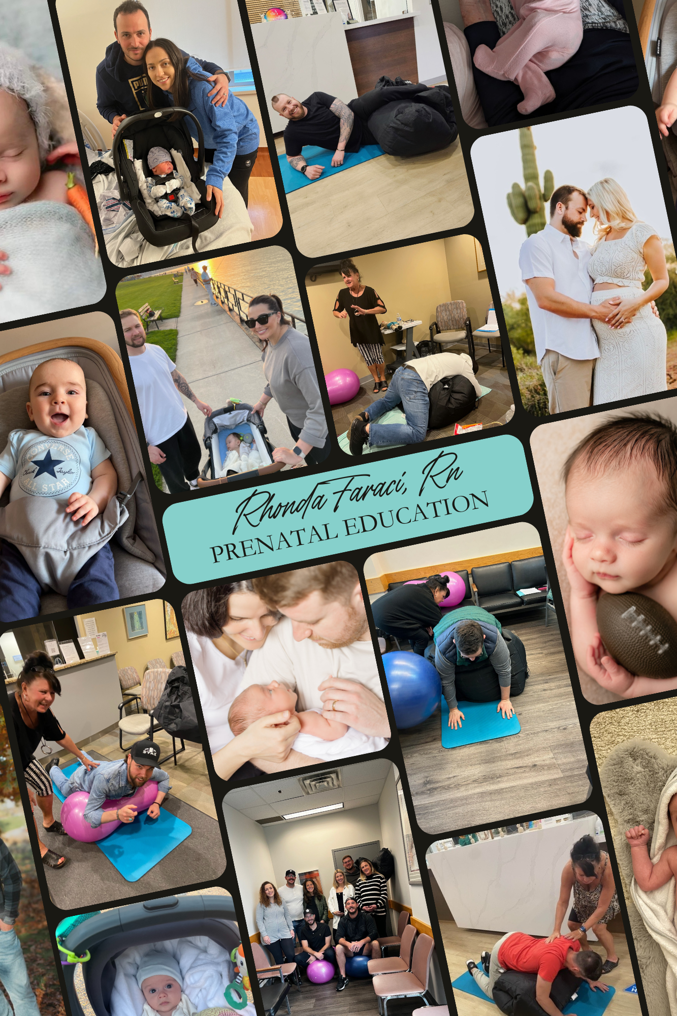 Prenatal Education101 Photo Collage